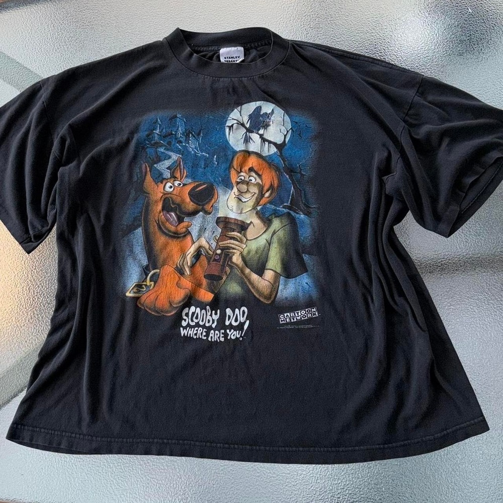 Stanley Desantis 1996 Scooby Doo Vintage Graphic Tee Y2K Grunge Cartoon Network